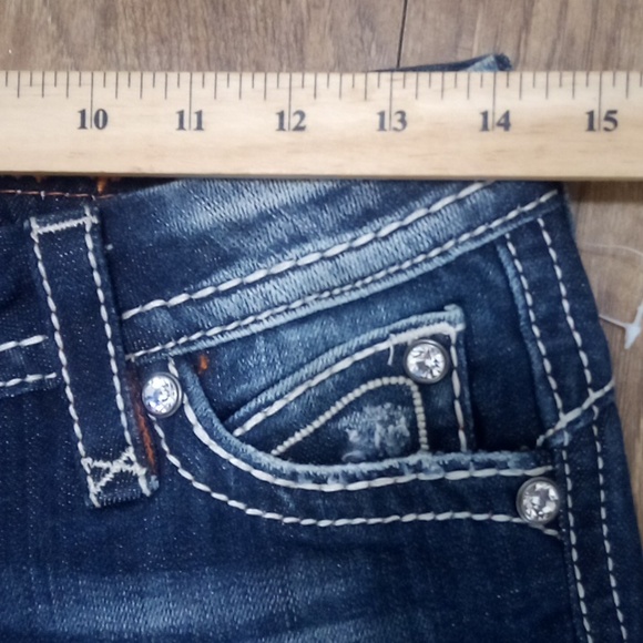 Rock Revival Women's 26 Bootcut Sasha Embellished Embroidered NWOT - Picture 11 of 13